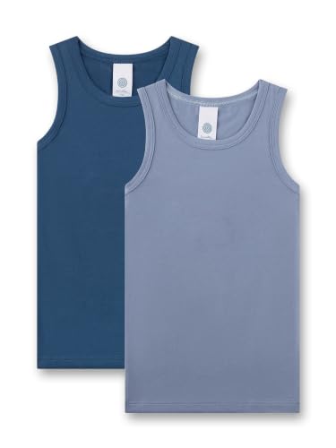 sanetta-jungen-unterhemd-doppelpack-dunkelblau-hellblau-baumwolle-2er-set image 4