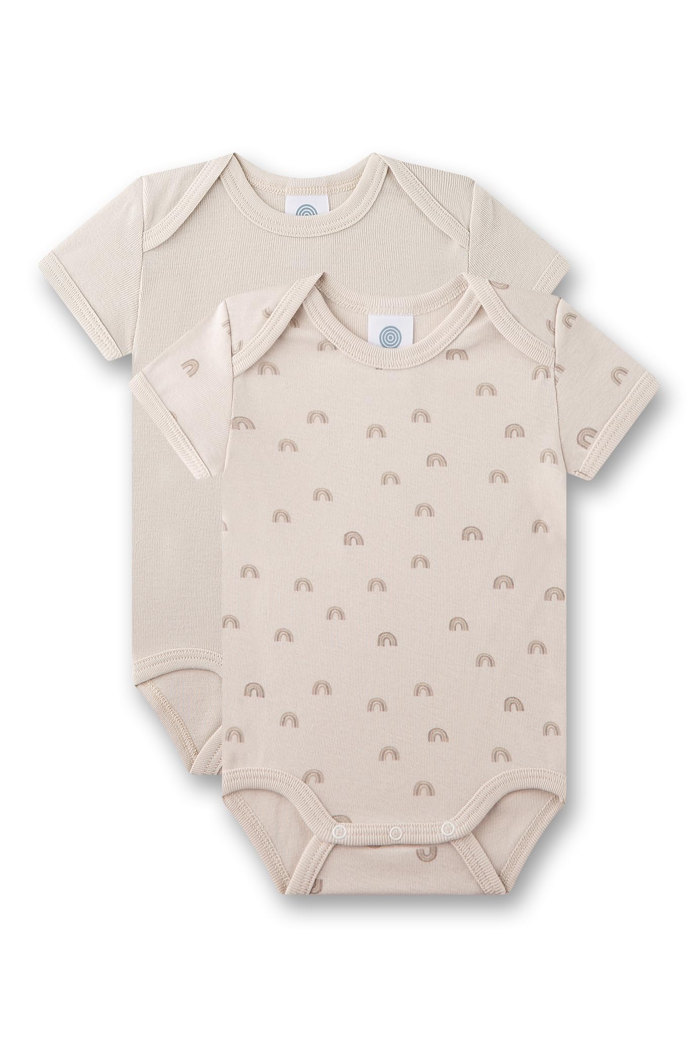 sanetta-baby-body-kurzarm-doppelpack-beige-regenbogen-bio-baumwolle image 4