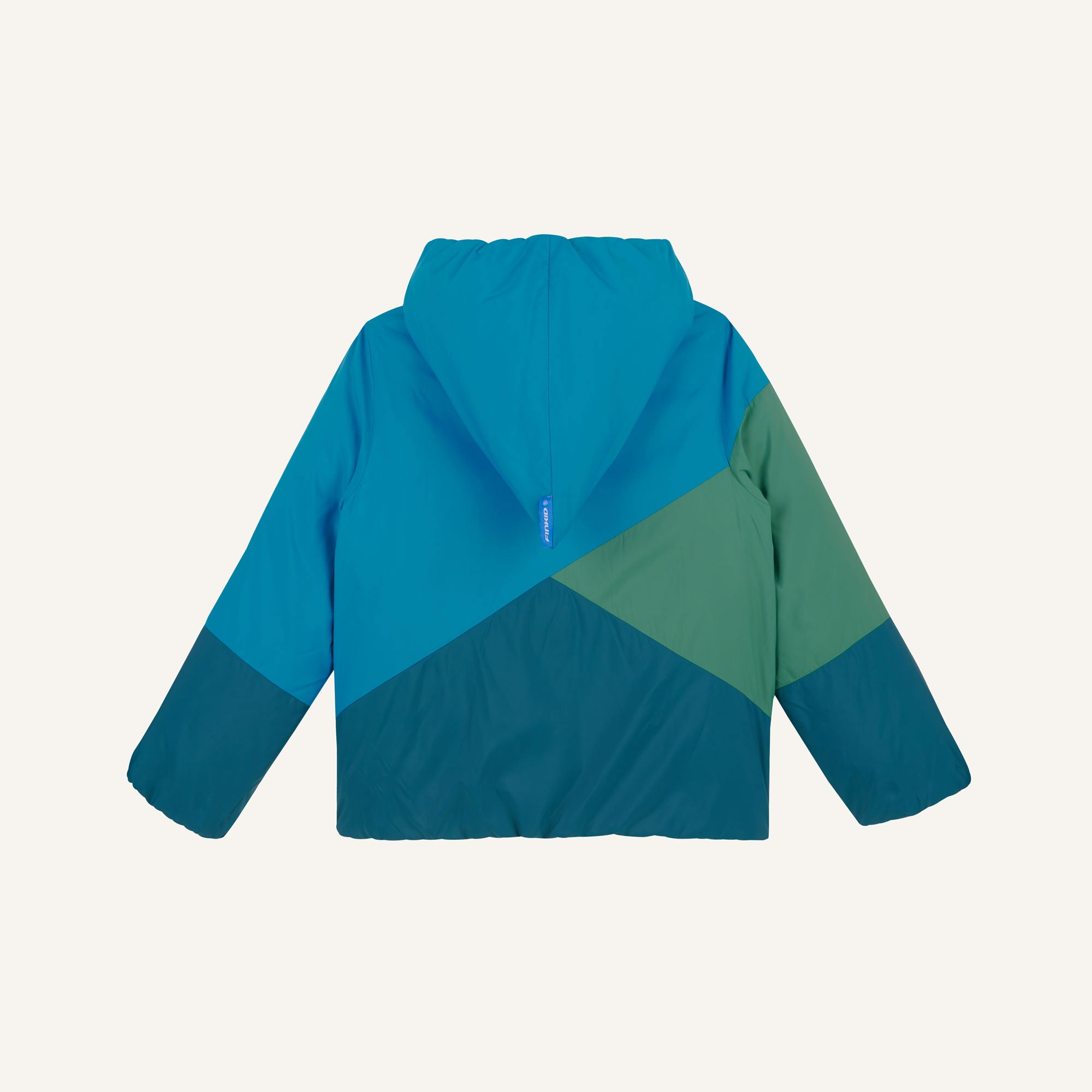 finkid-sirkus-kinder-zip-in-innenjacke-colorblocking-leicht-wattiert image 4