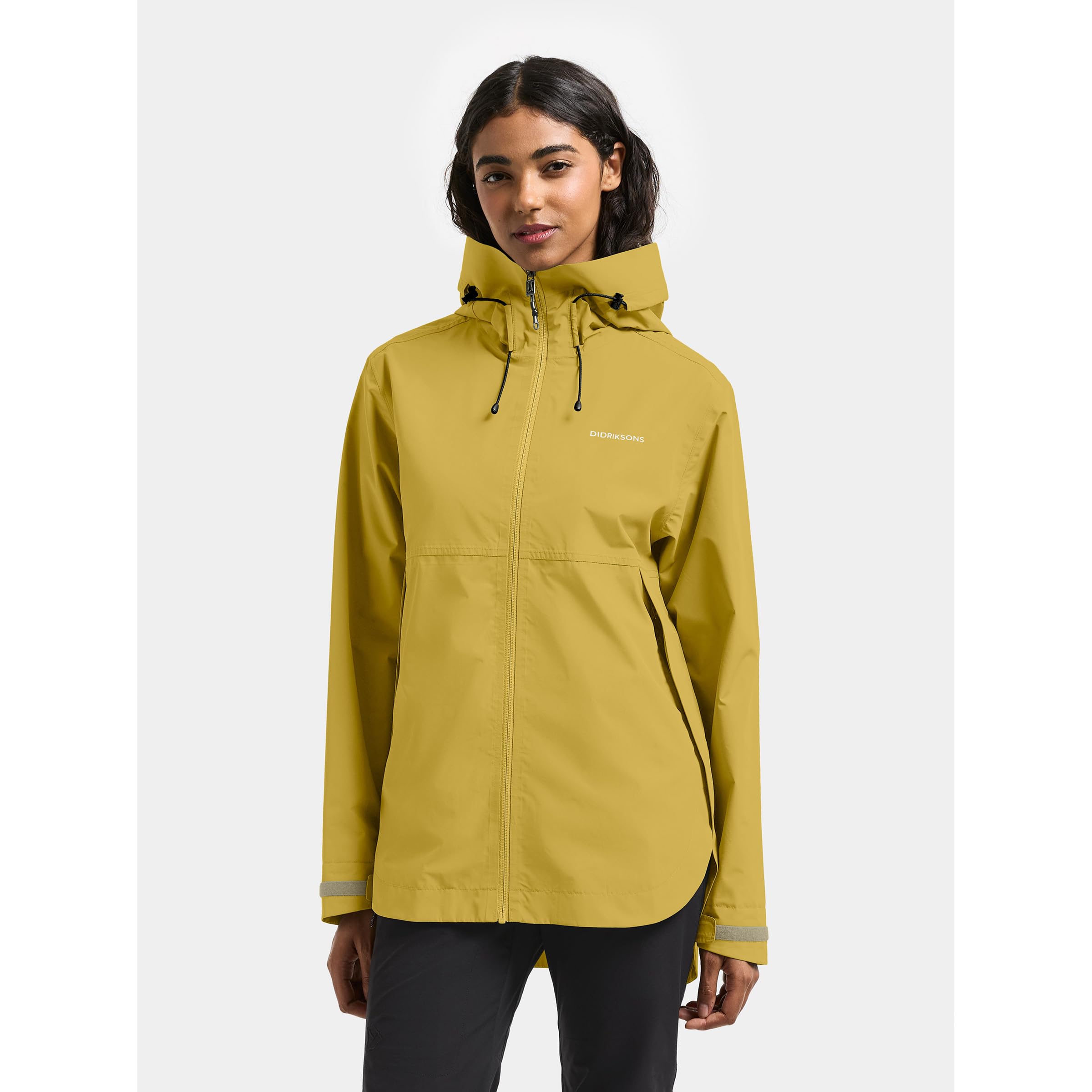 didriksons-damen-tilde-4-jacke-yellow-pollen-s-wasserdichter-parka image 2