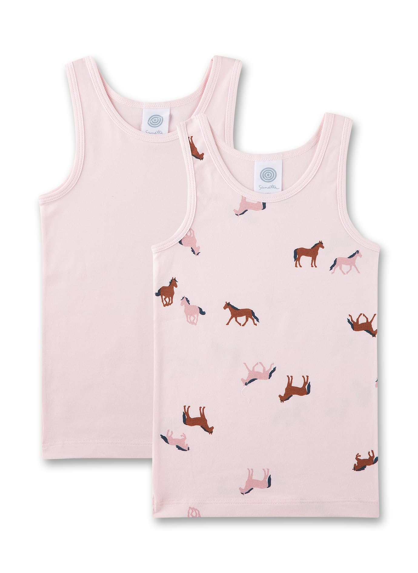 sanetta-m-dchen-doppelpack-unterhemd-rosa-pferd-336985-gr-128 image 1