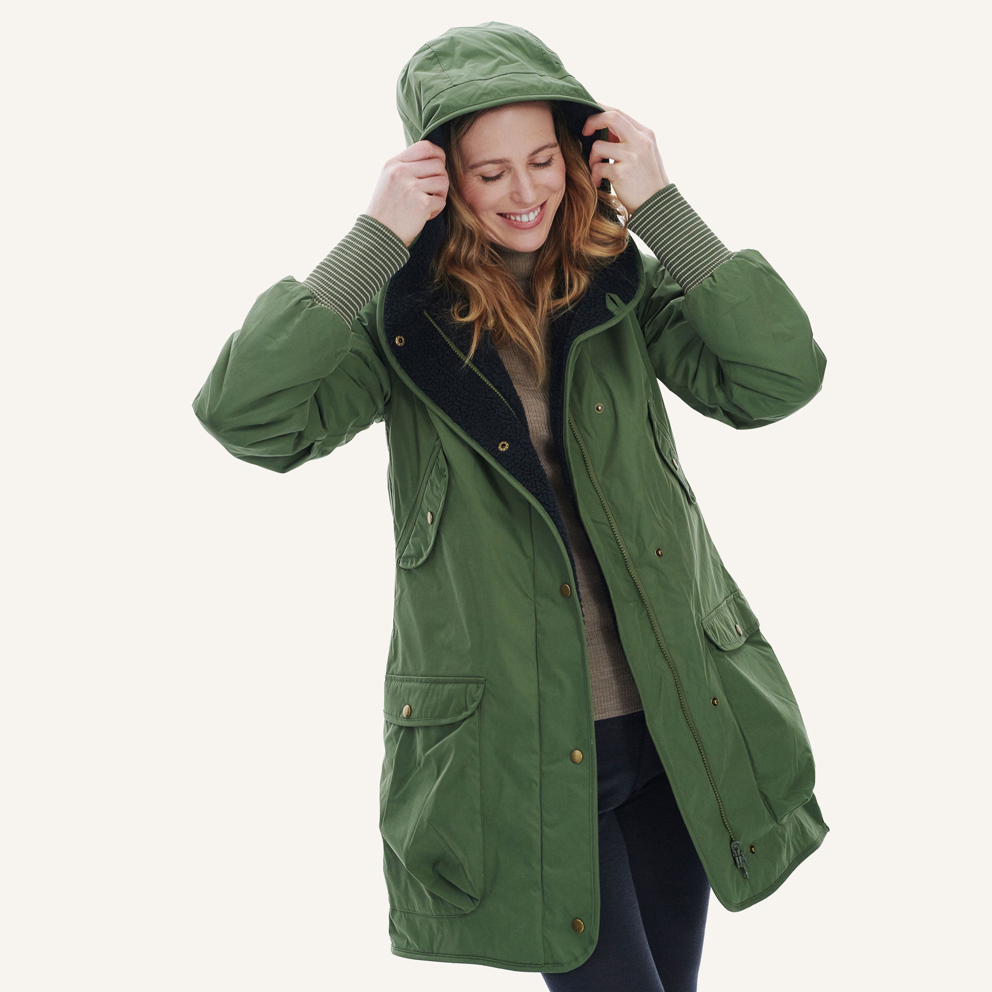 finkid-suomukka-wendbarer-damen-herbstmantel-teddyfleece image 5