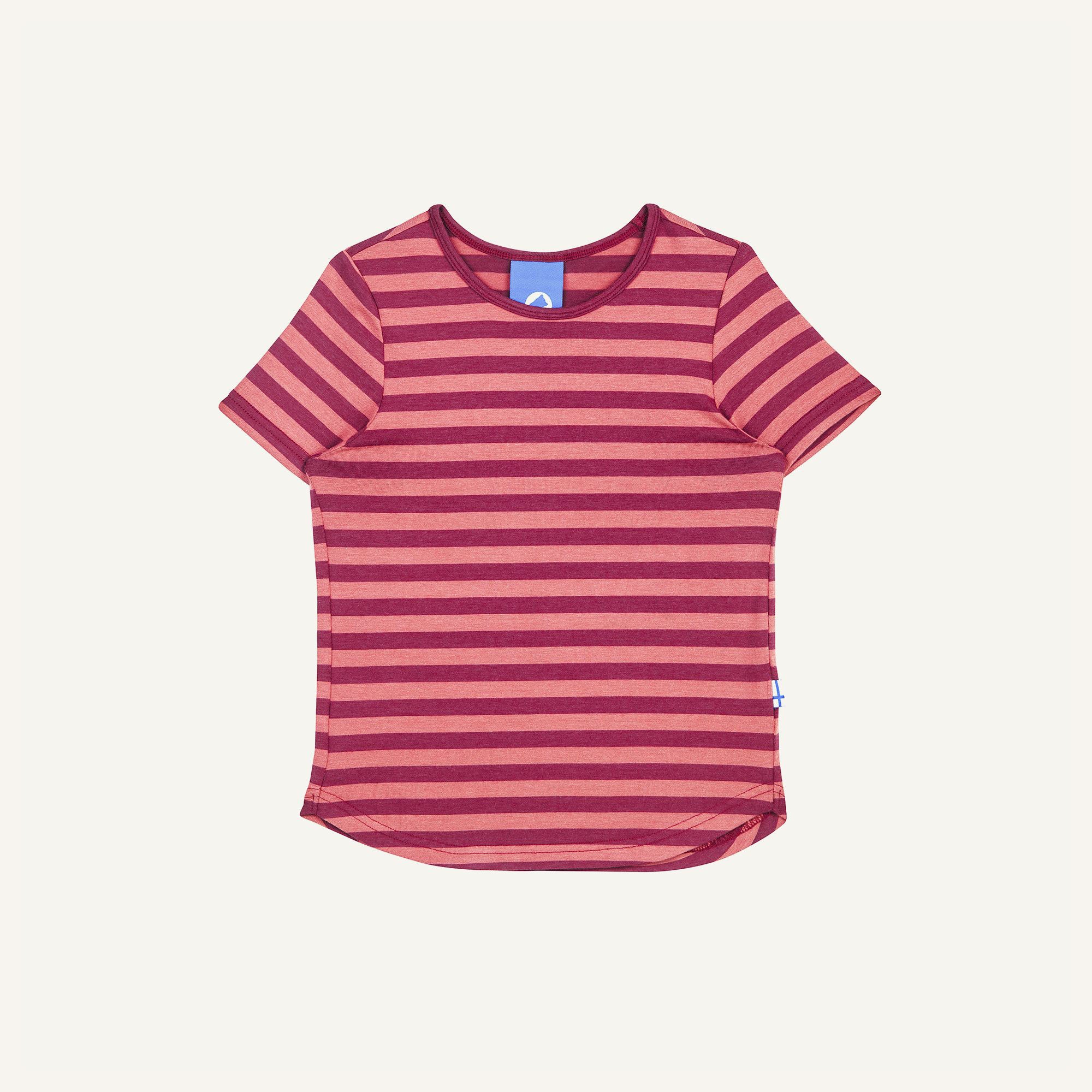 finkid-maalari-kinder-t-shirt-bambusjersey-streifen-kurzarm image 2