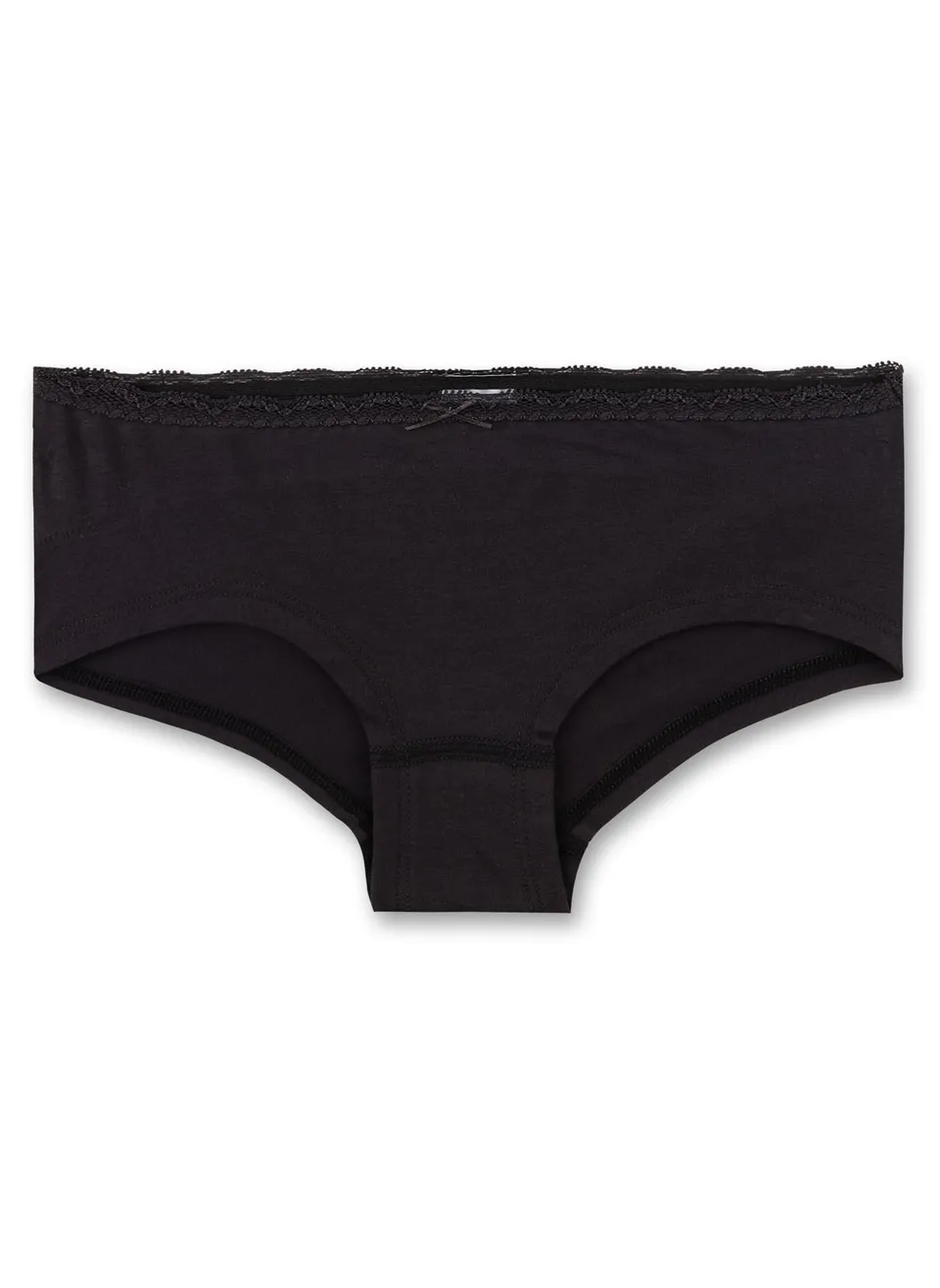 sanetta-m-dchen-hipster-schwarz-unterhose-f-r-m-dchen-aus-baumwoll-mix image 1