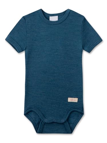 sanetta-baby-body-kurzarm-blau-aus-merinowolle-und-seide image 8