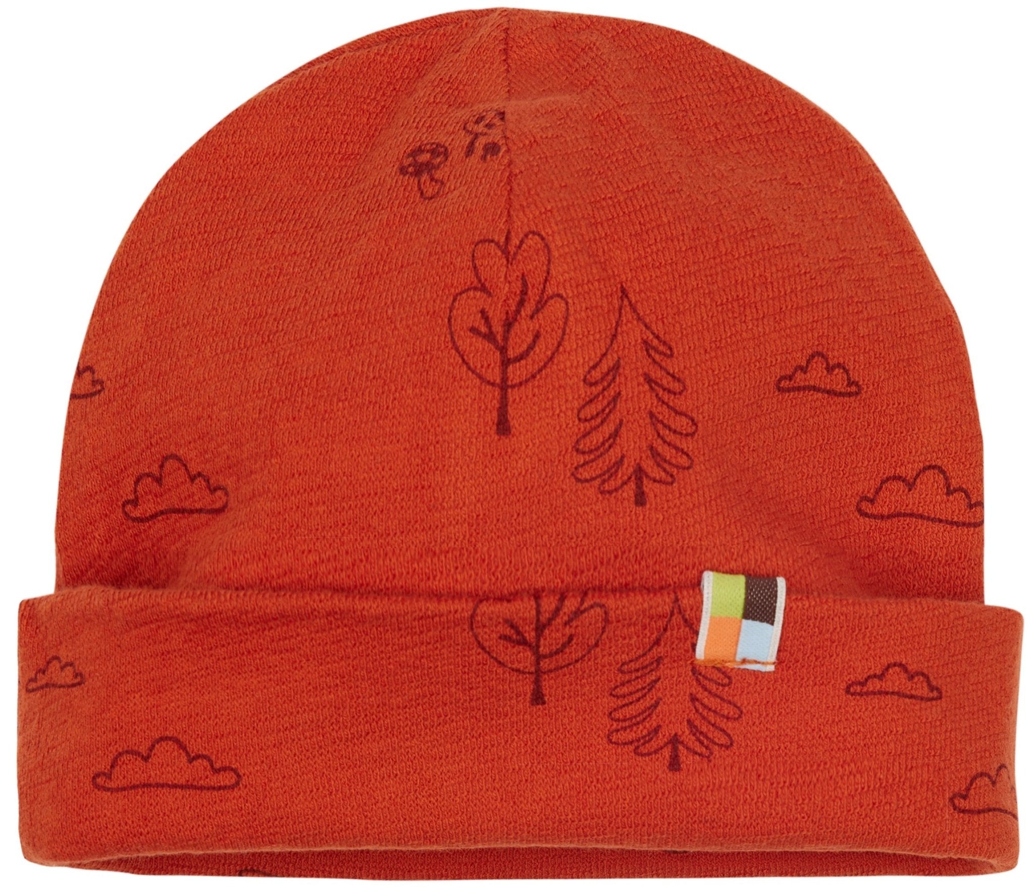 loud-proud-beanie-strukturstrick-mit-walddruck image 4