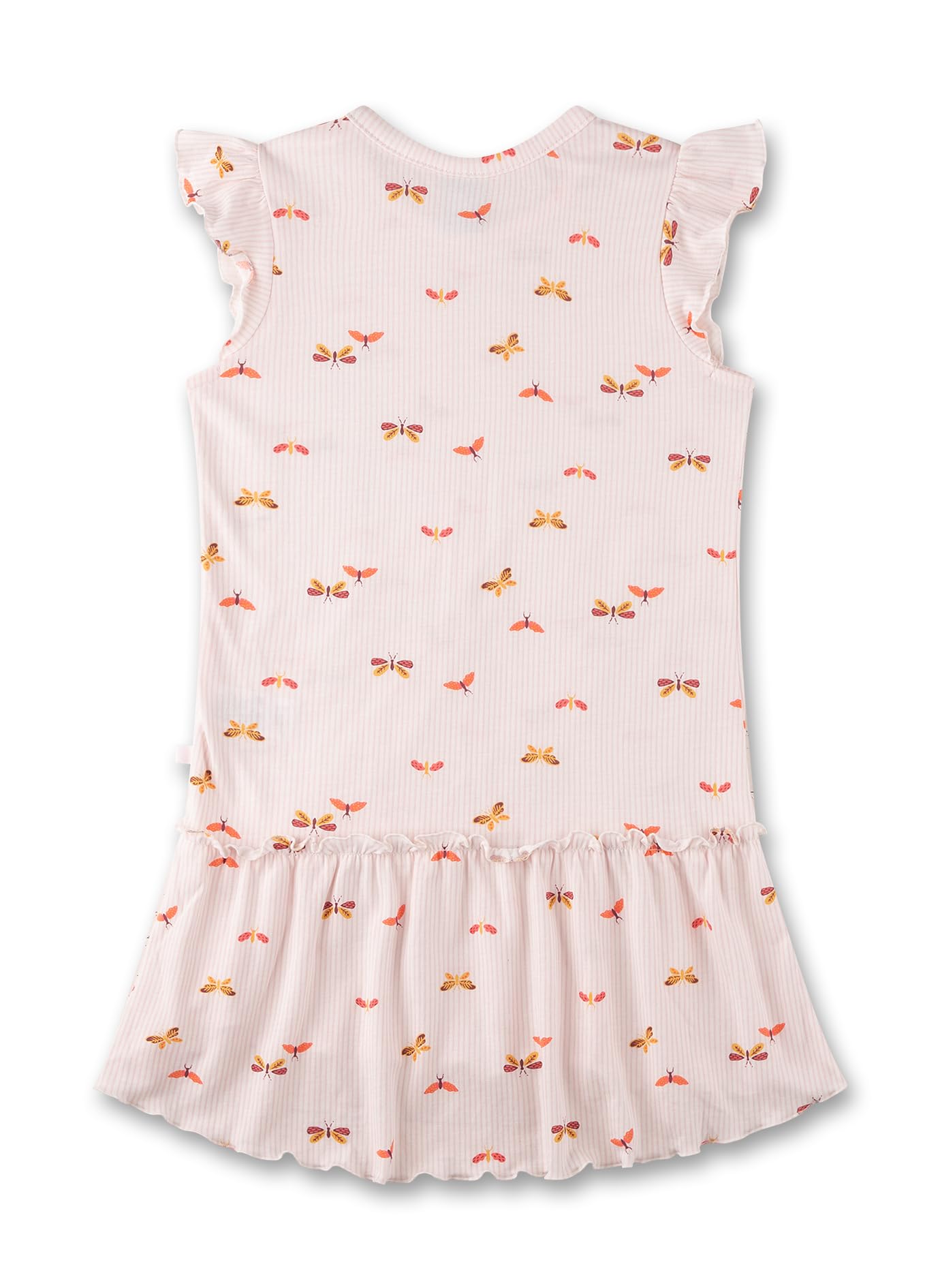 sanetta-m-dchen-nachthemd-kurzarm-rosa-schmetterling-baumwoll-modal-mix image 2