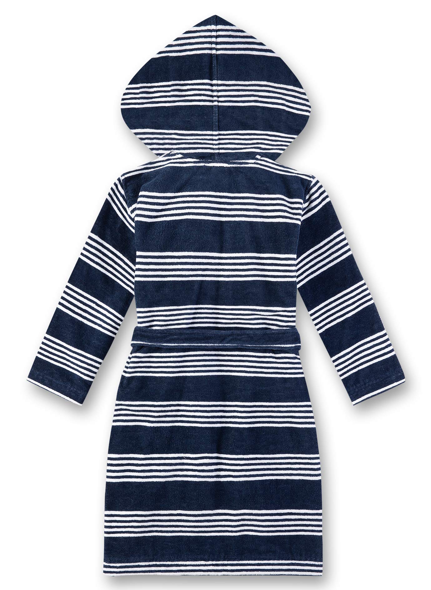sanetta-jungen-bademantel-streifenlook-100-baumwolle image 2