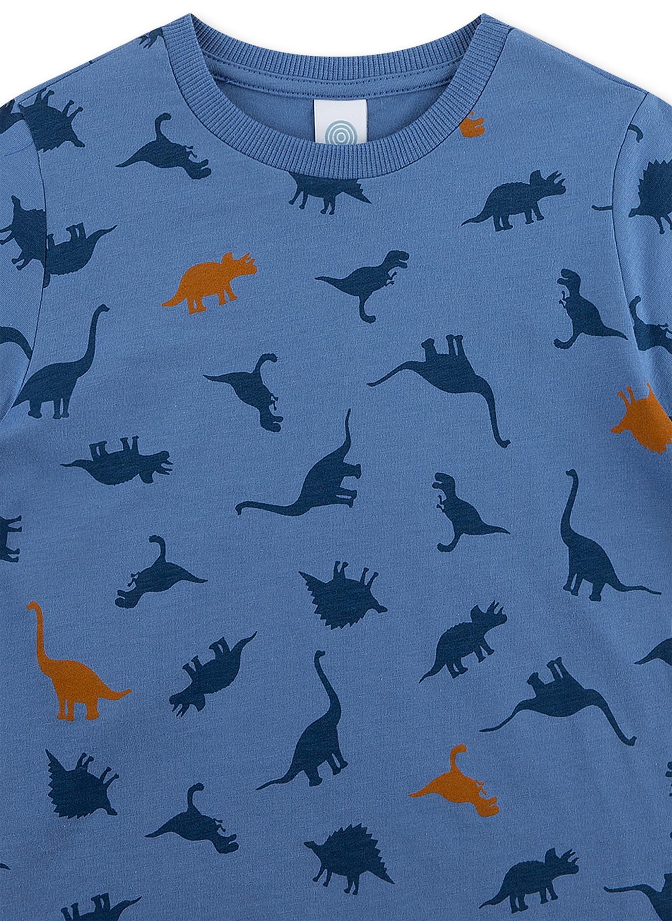 sanetta-jungen-schlafanzug-kurz-blau-dinosaurier-pyjamaset-f-r-jungen image 3
