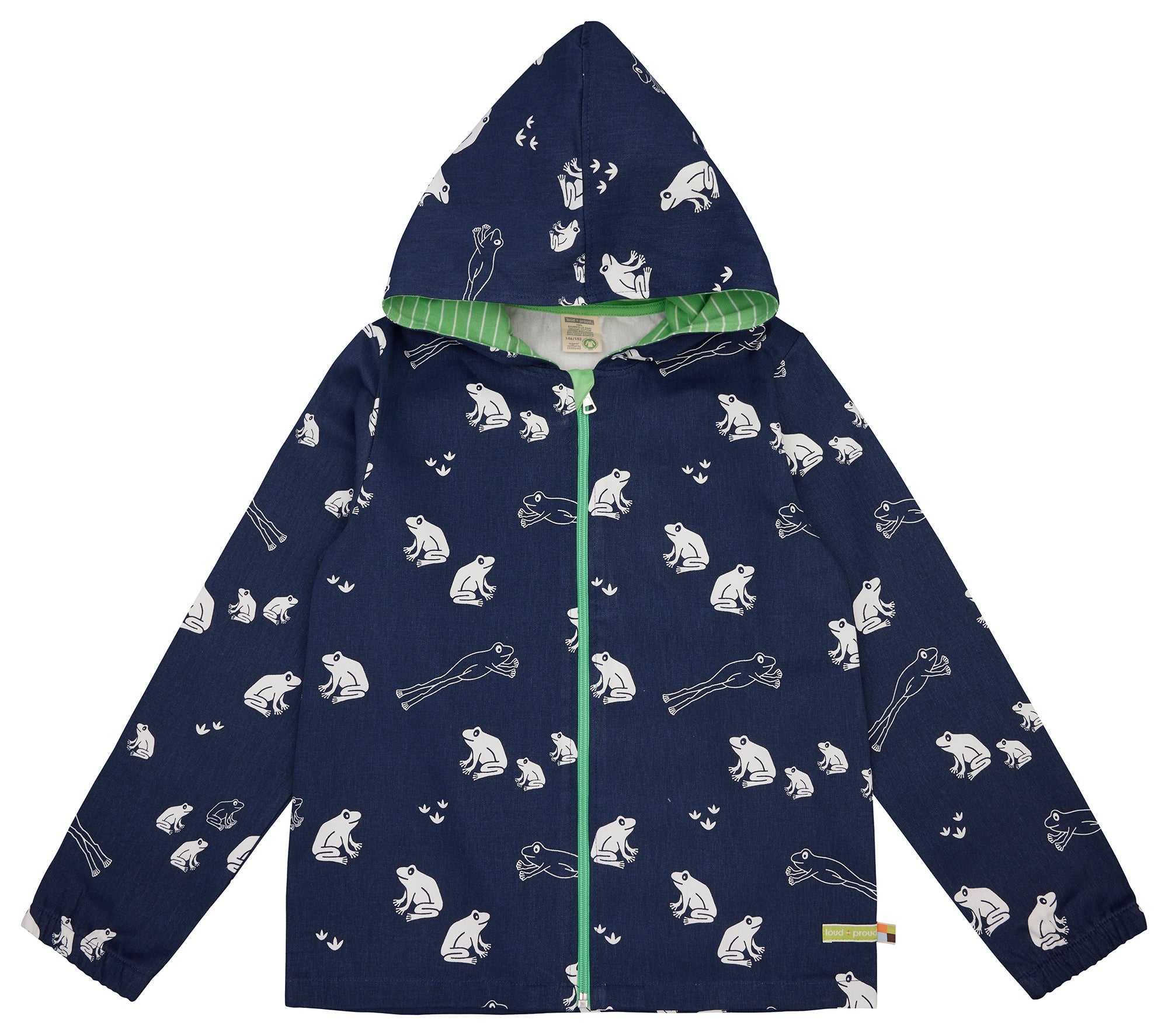 loud-proud-outdoorjacke-mit-allover-druck-wasserabweisende-kinderjacke image 7
