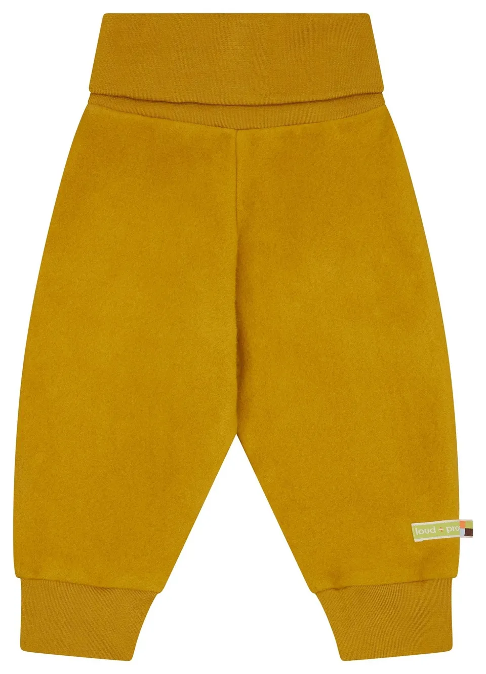 loud-proud-hose-aus-baumwoll-fleece-mit-umschlagbund image 1