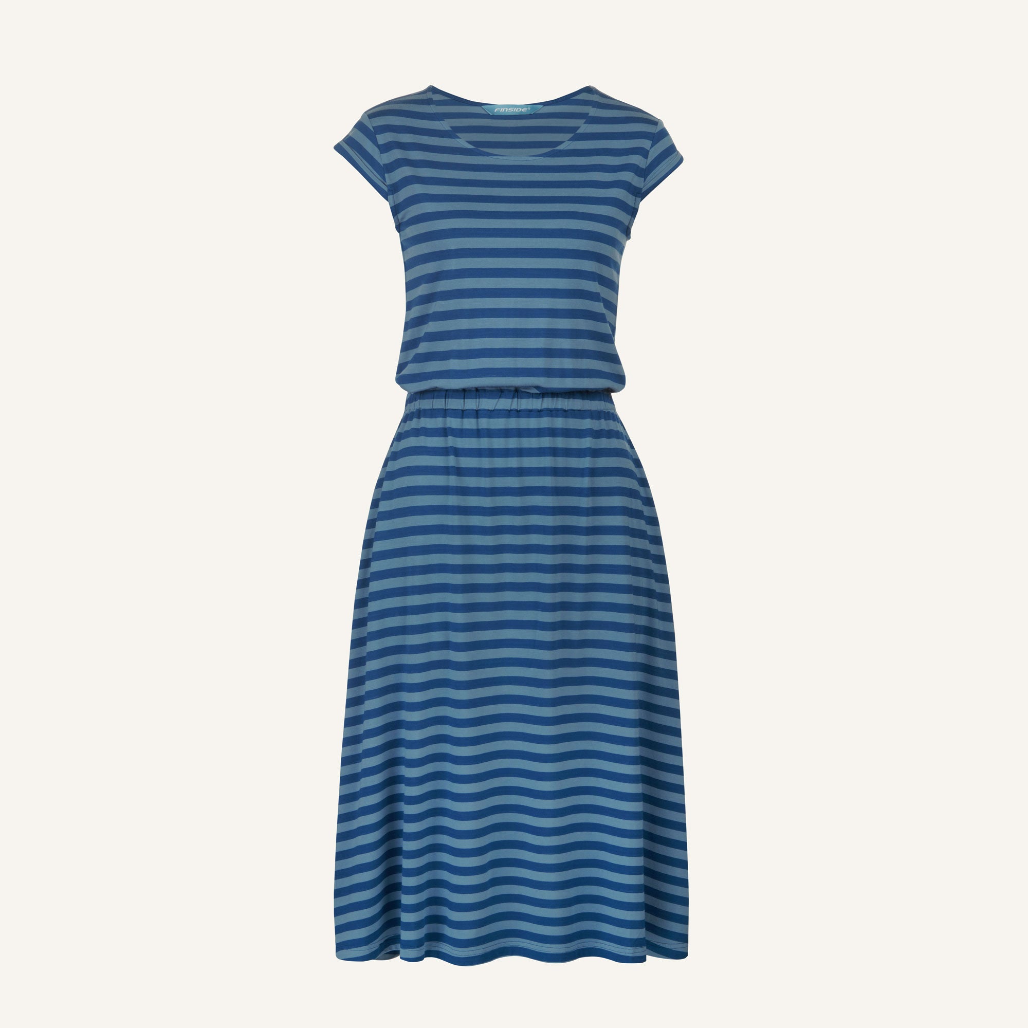 finkid-mekko-kleid-aus-bambusjersey-gestreift image 2