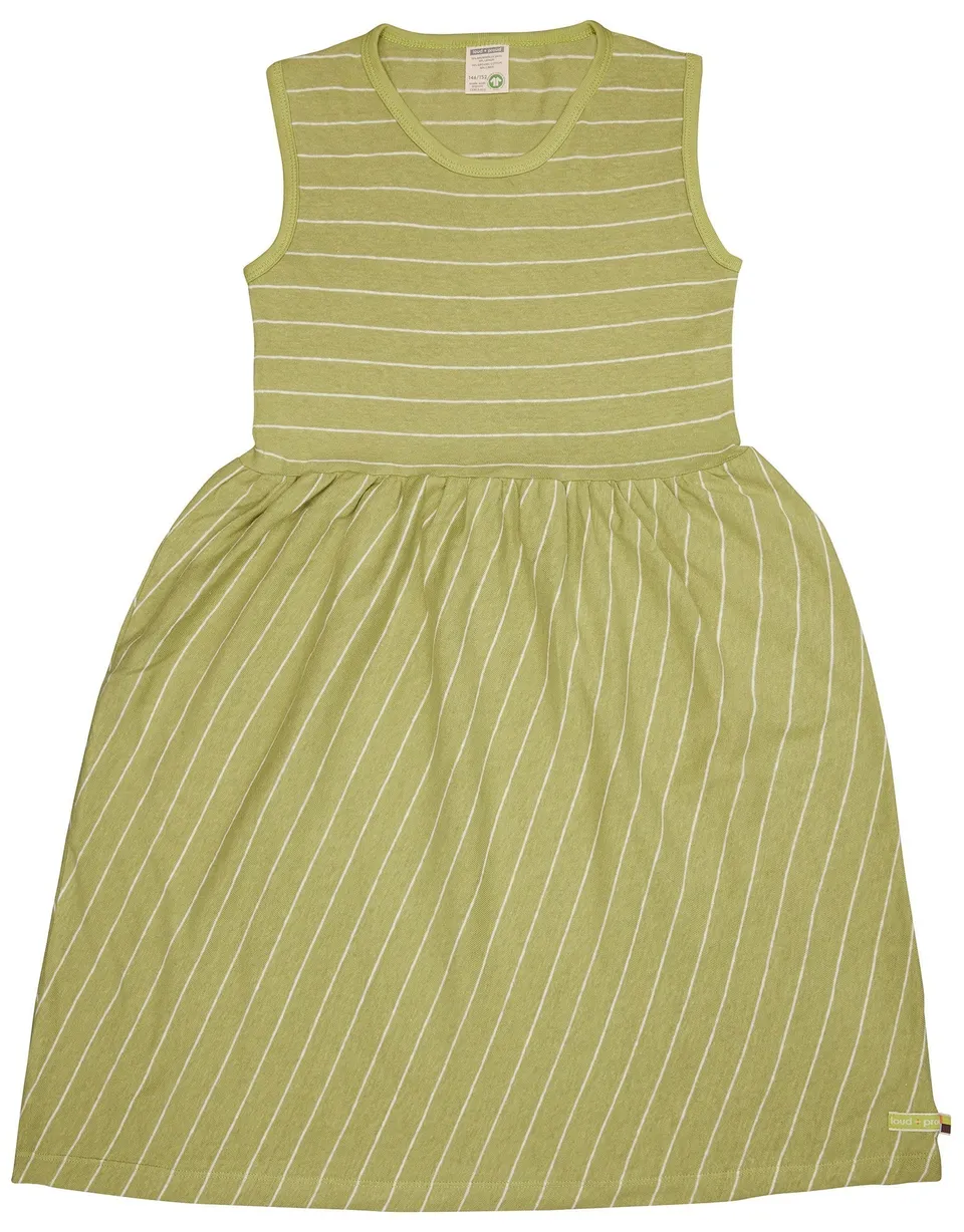 loud-proud-kleid-streifen-mit-leinen-rmellos image 1