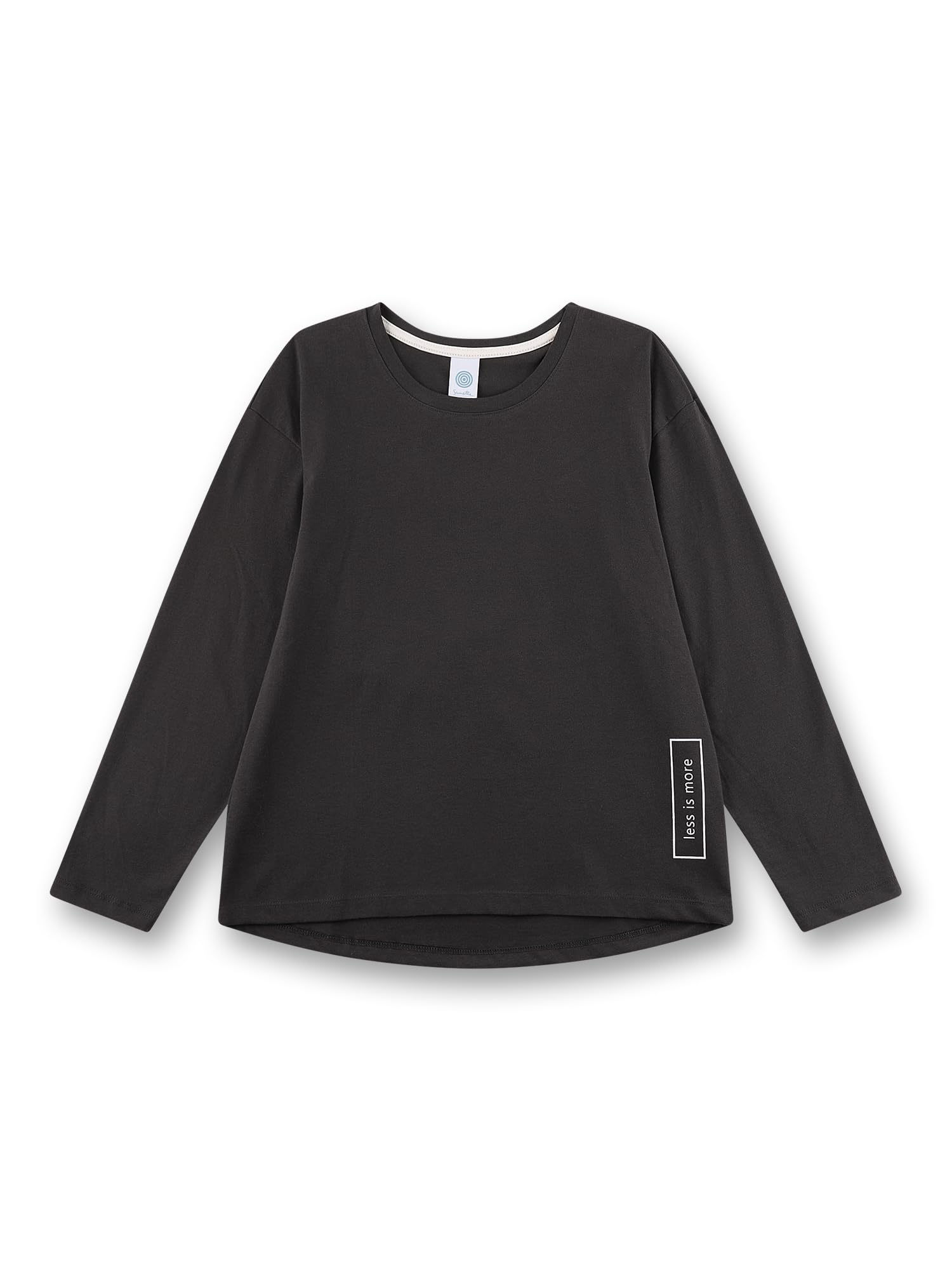 sanetta-m-dchen-schlafshirt-langarm-grau-aus-baumwolle image 1
