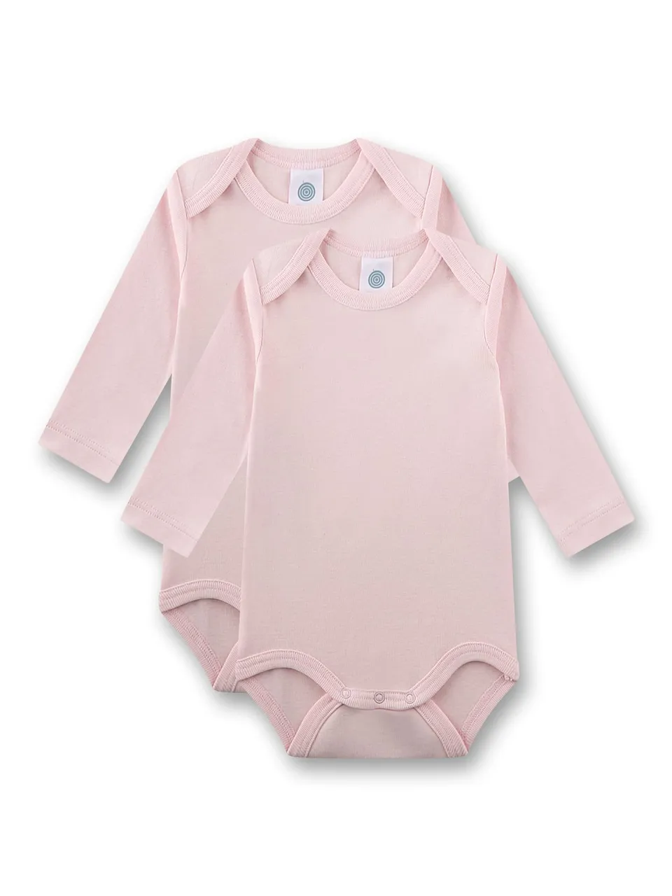 sanetta-pure-baby-body-doppelpack-langarm-rosa-100-bio-baumwolle-m-dchen image 1