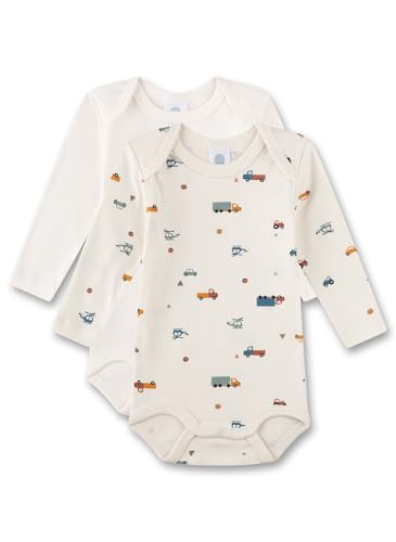 sanetta-baby-body-langarm-doppelpack-beige-fahrzeuge-bio-baumwolle-2er-set image 4