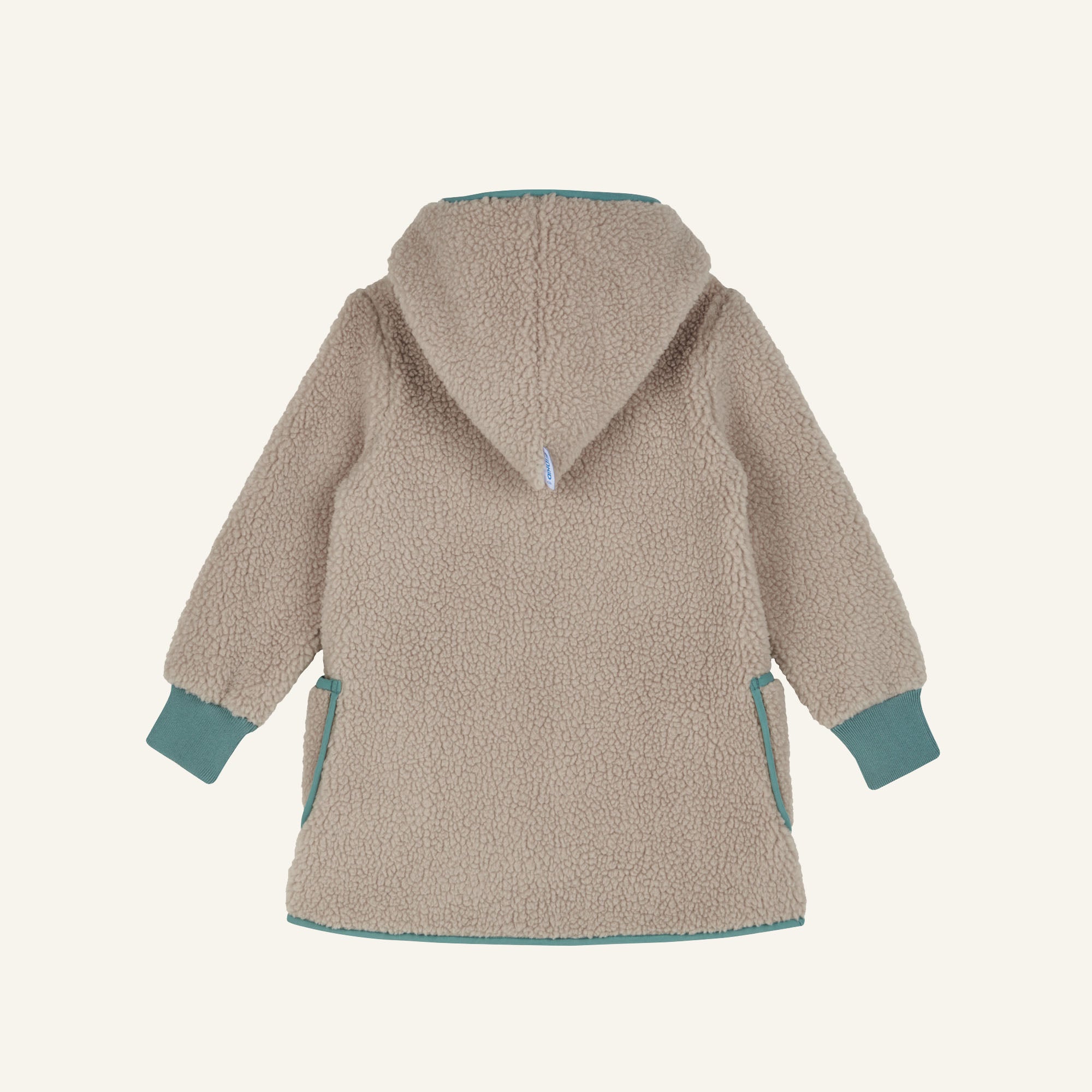 finkid-lammu-m-dchen-teddyfleece-jacke-mit-kapuze image 2