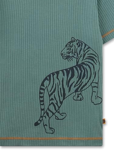 sanetta-jungen-schlafanzug-kurz-gr-n-tiger-aus-viskose-rippe image 6