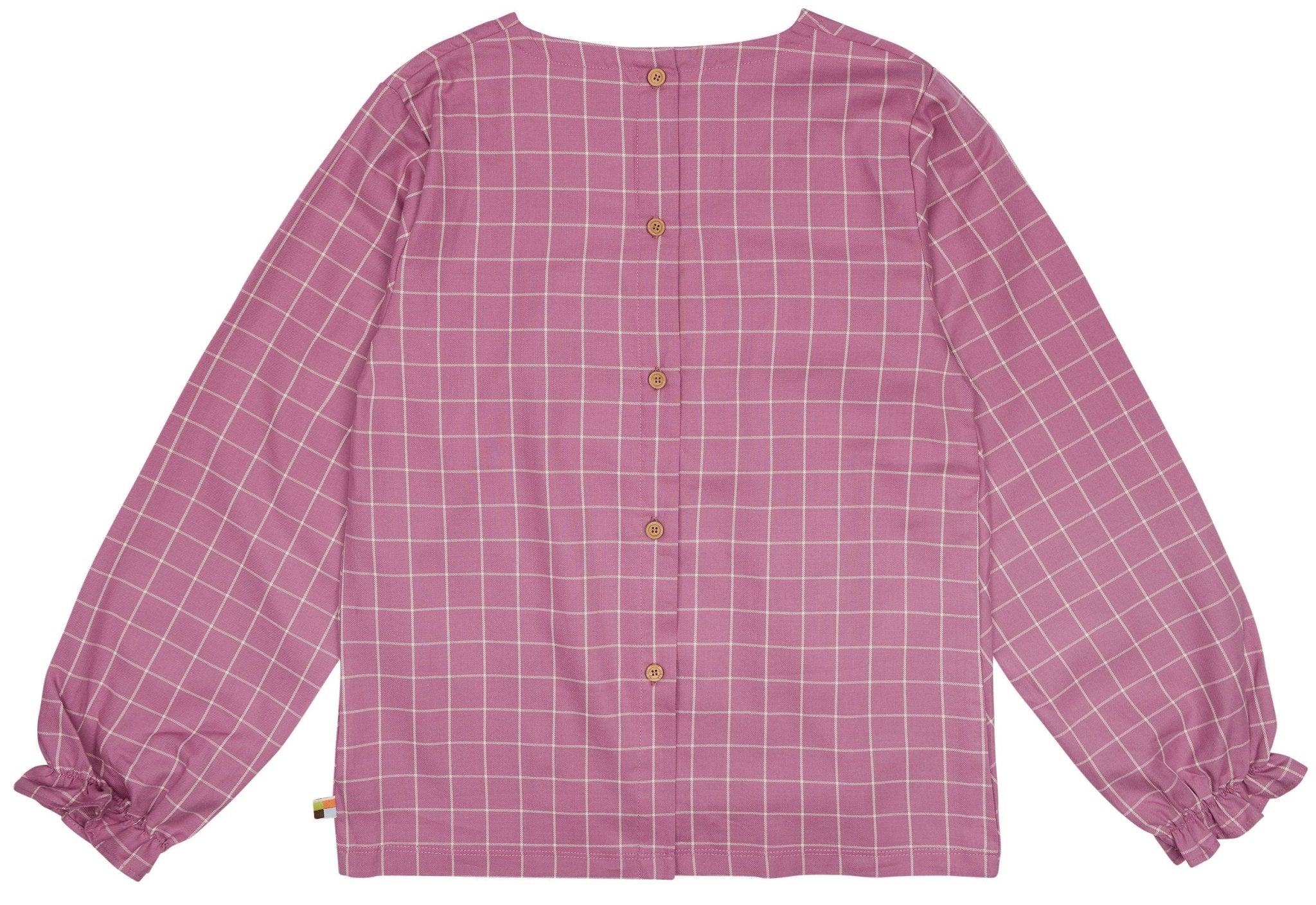 loud-proud-karo-bluse-popeline-bluse-mit-holzkn-pfen image 4