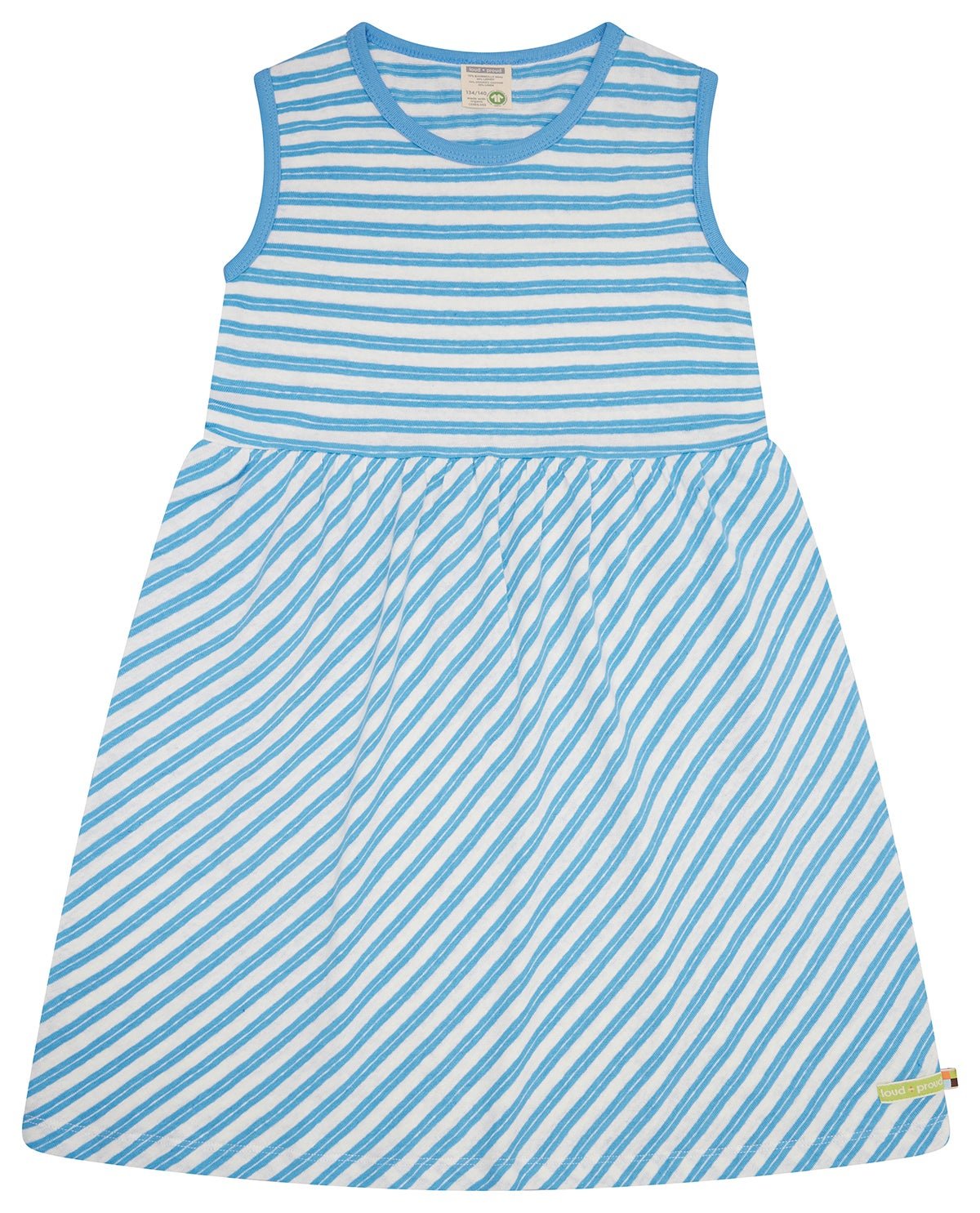 loud-proud-kleid-streifen-mit-leinen-rmelloses-streifenkleid image 1