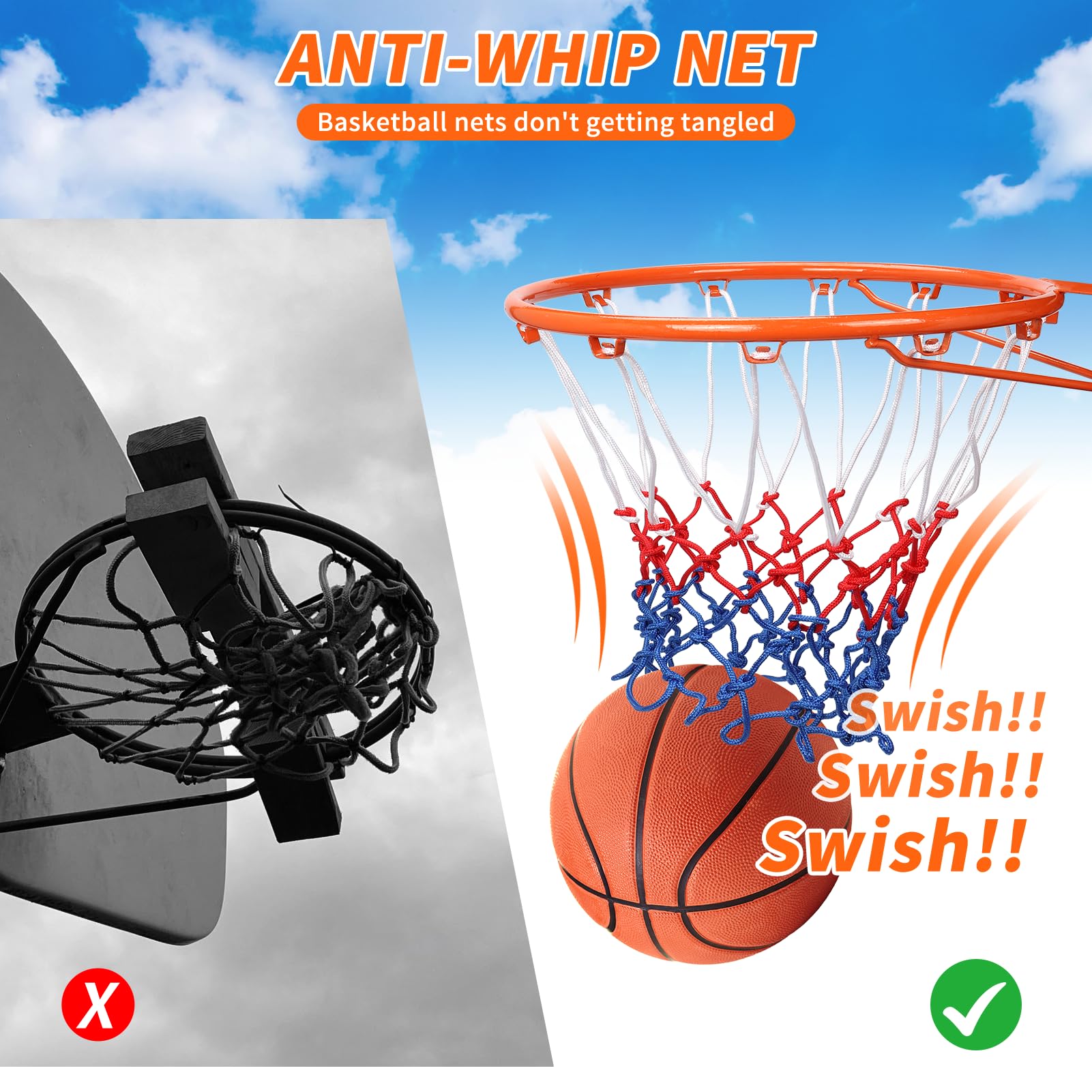 desoto-basketball-netz-ersatz-3-st-ck-heavy-duty-nylon-f-r-12-schleifen image 5