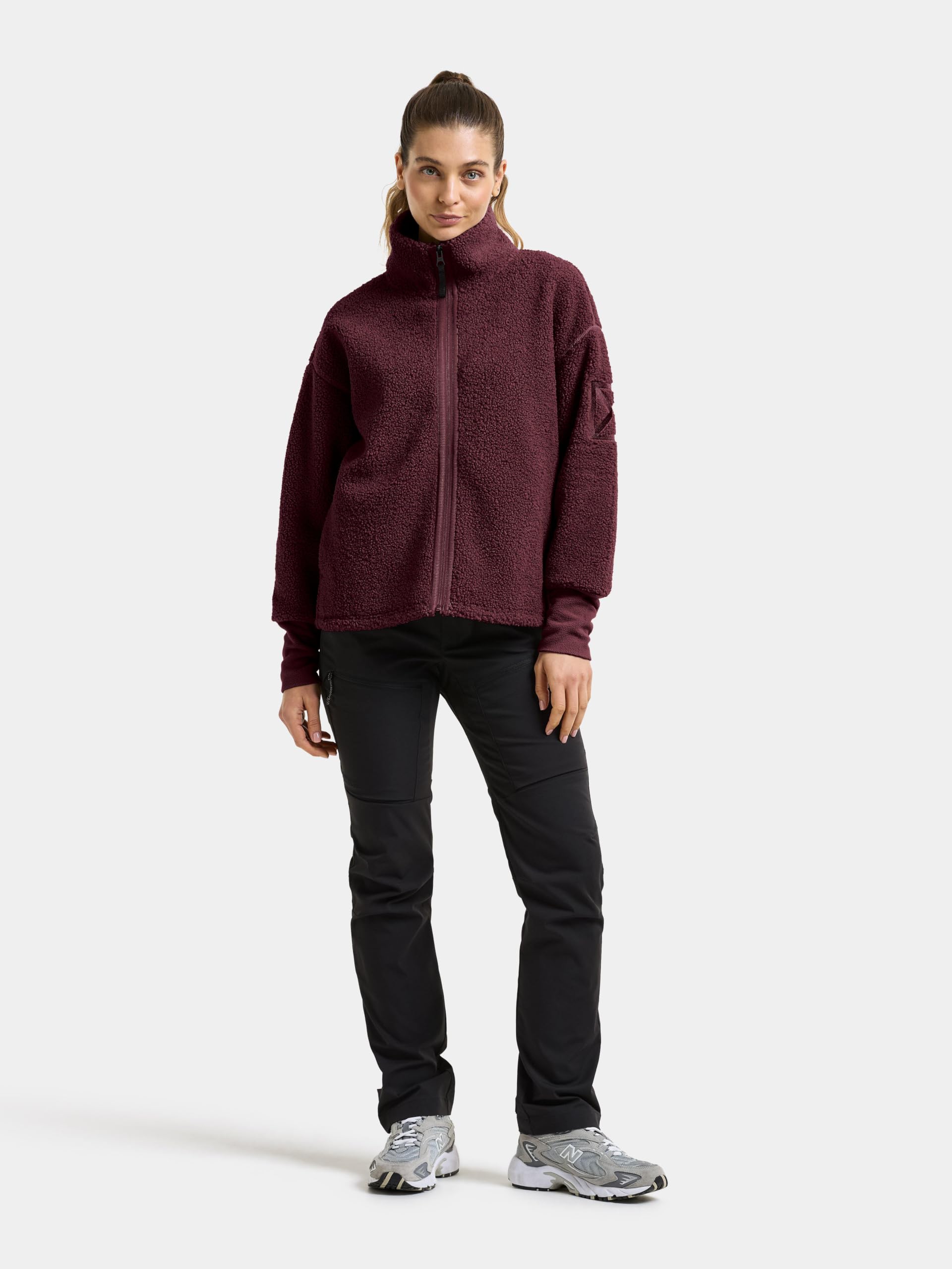 didriksons-melissa-sherpa-teddy-jacke-damen-2 image 2