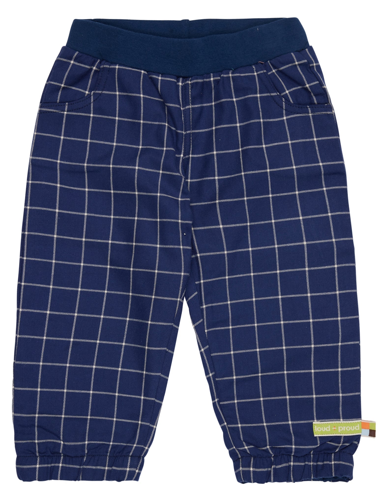 loud-proud-karo-hose-karierte-popeline-hose-mit-jerseyfutter image 7