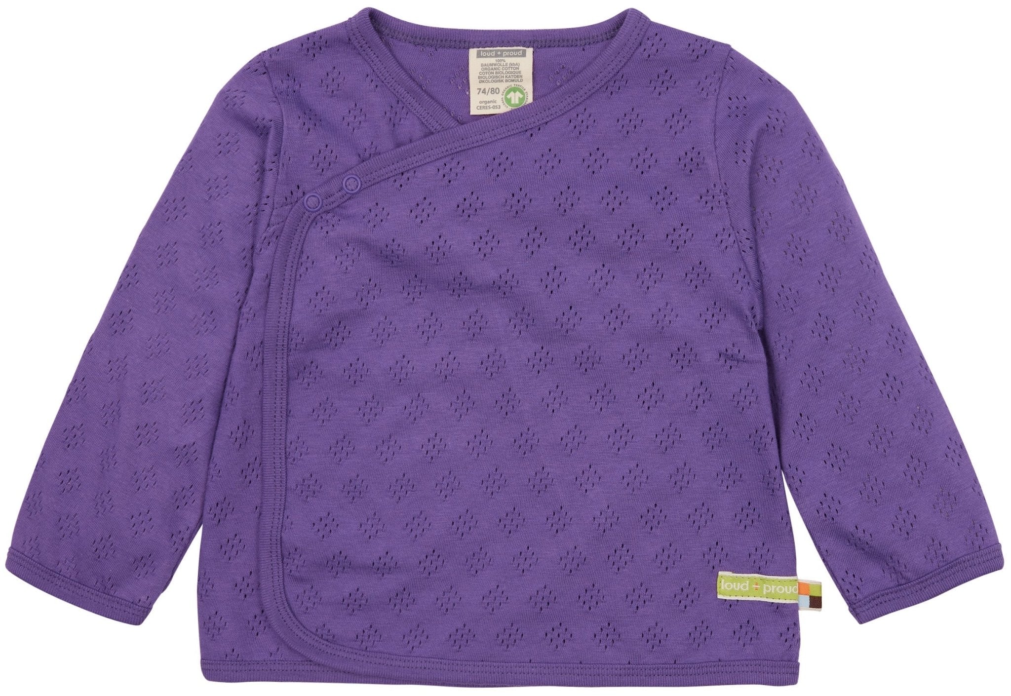 loud-proud-wickeljacke-mit-lochmuster-jacquard-strick image 3