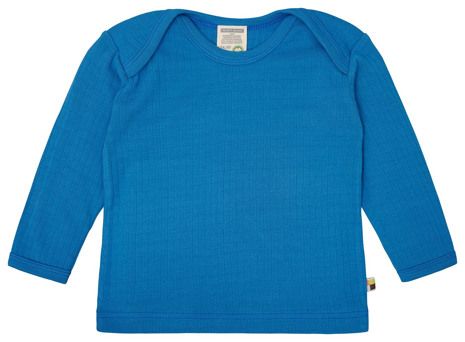 loud-proud-shirt-langarm-uni-mit-rippe-derby-rib image 1