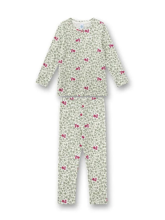 sanetta-m-dchen-schlafanzug-lang-gr-n-eichh-rnchen-viskose-mix image 1