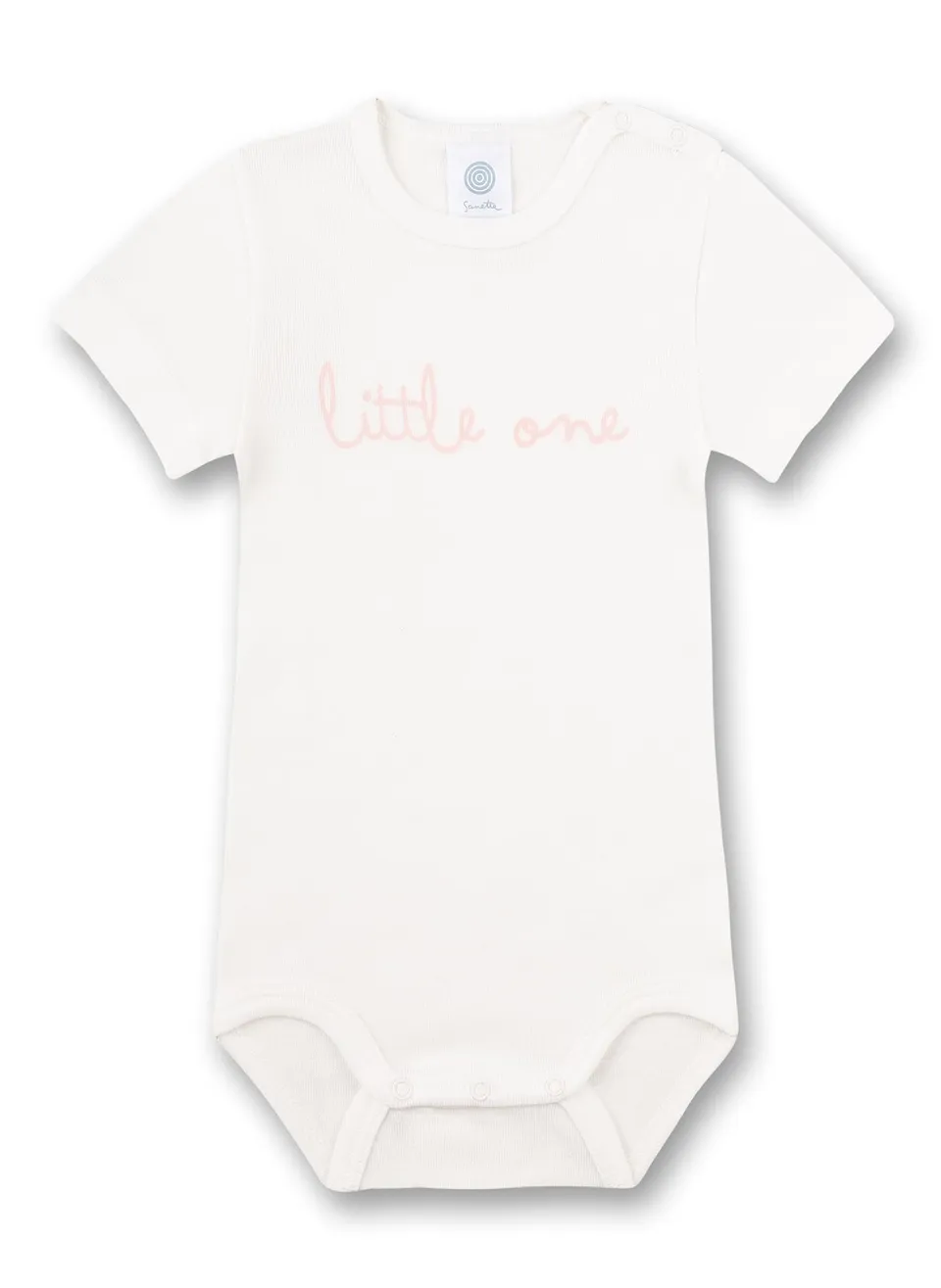 sanetta-baby-body-kurzarm-wei-little-one-aus-bio-baumwolle image 1