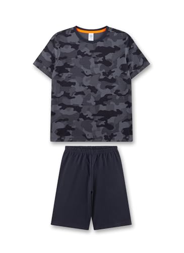 sanetta-jungen-schlafanzug-kurz-dunkelblau-pyjamaset-aus-baumwolle-2 image 4