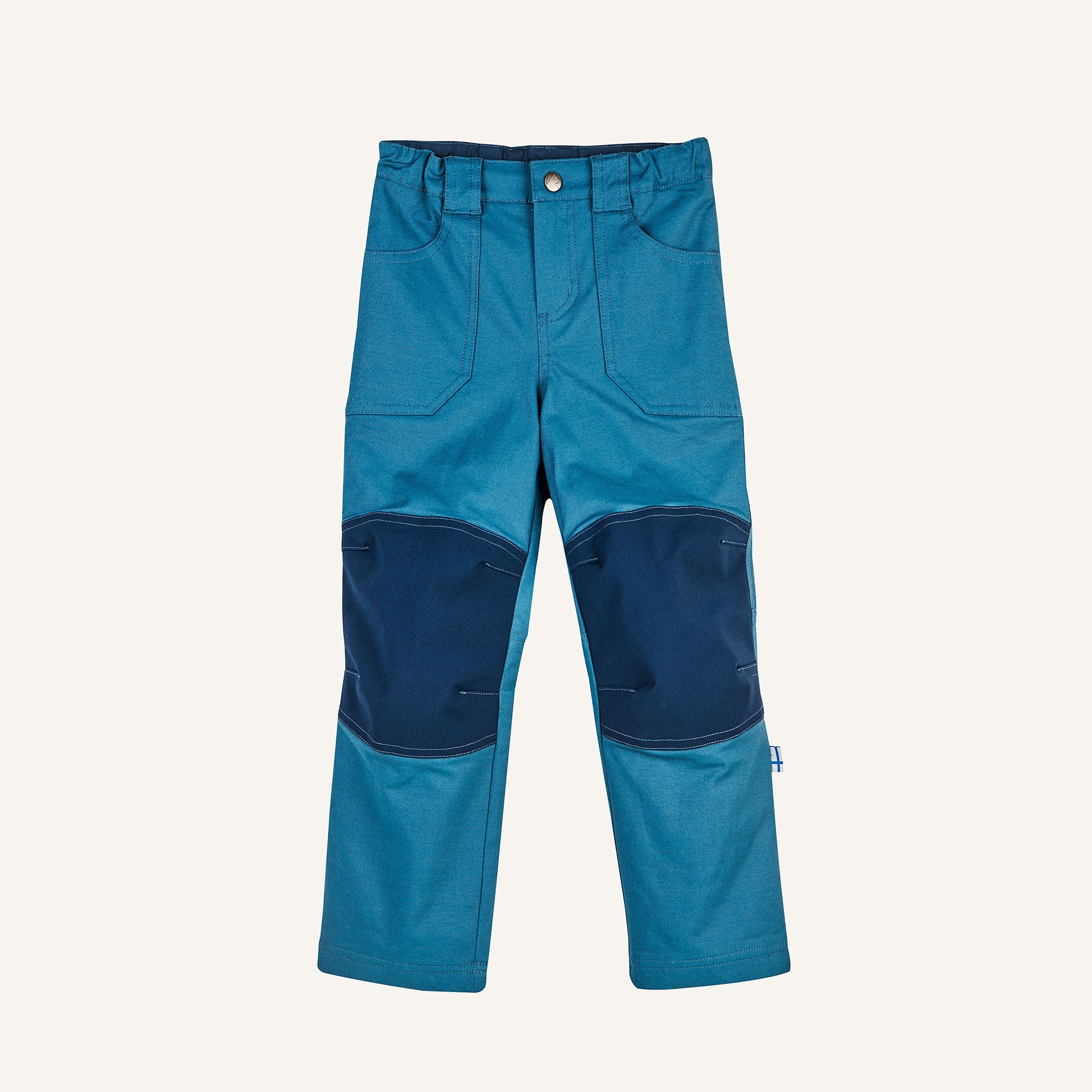 finkid-kalle-winter-hose-kinder-fleece-gef-tterte-canvas-workhose image 2