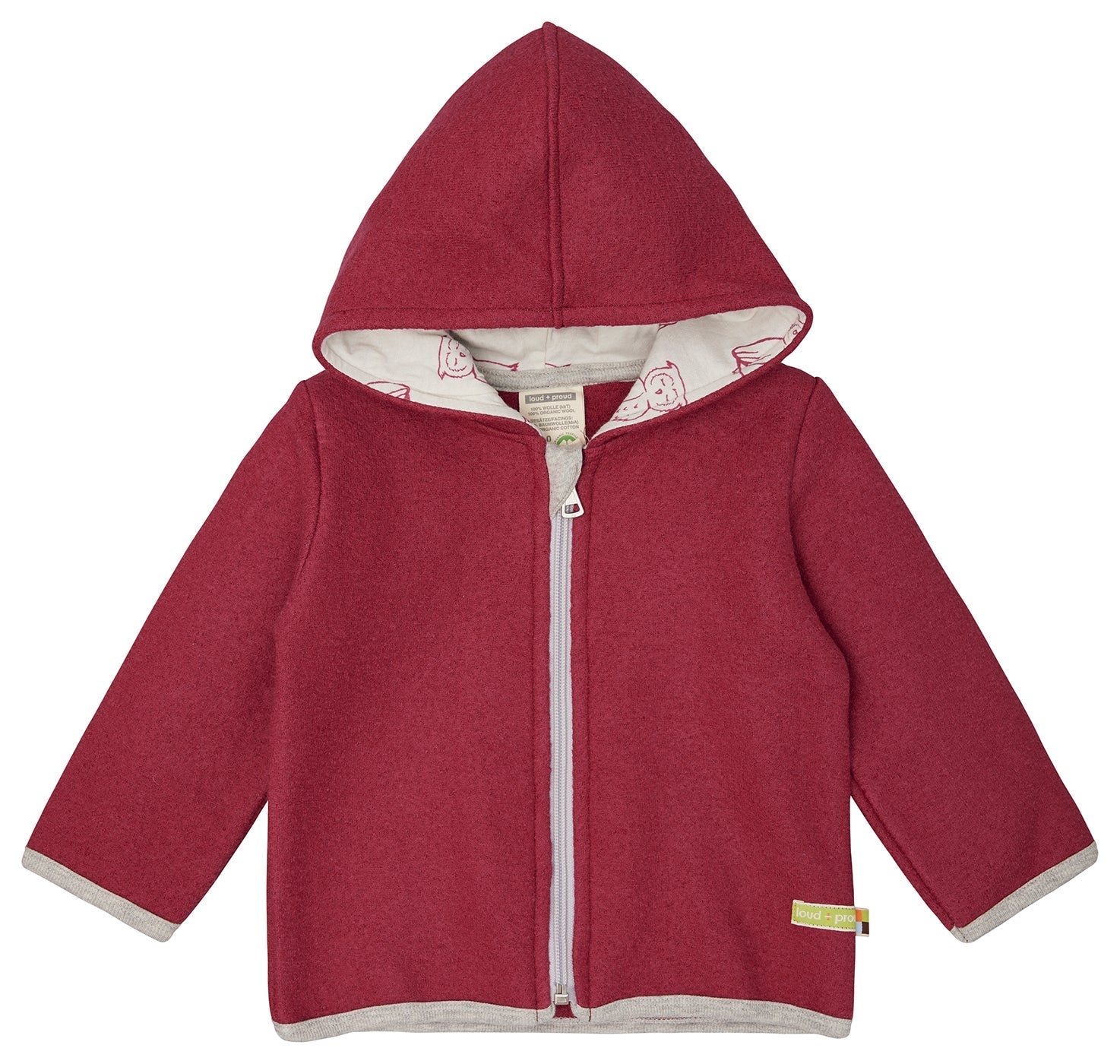 loud-proud-jacke-wollwalk-mit-kapuze-woll-walkjacke image 1