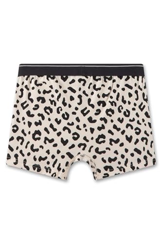sanetta-m-dchen-shorty-beige-leo-allover-aus-baumwoll-mix image 5