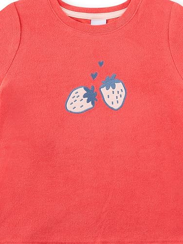 sanetta-m-dchen-schlafanzug-kurz-rot-erdbeere-aus-frottee image 6