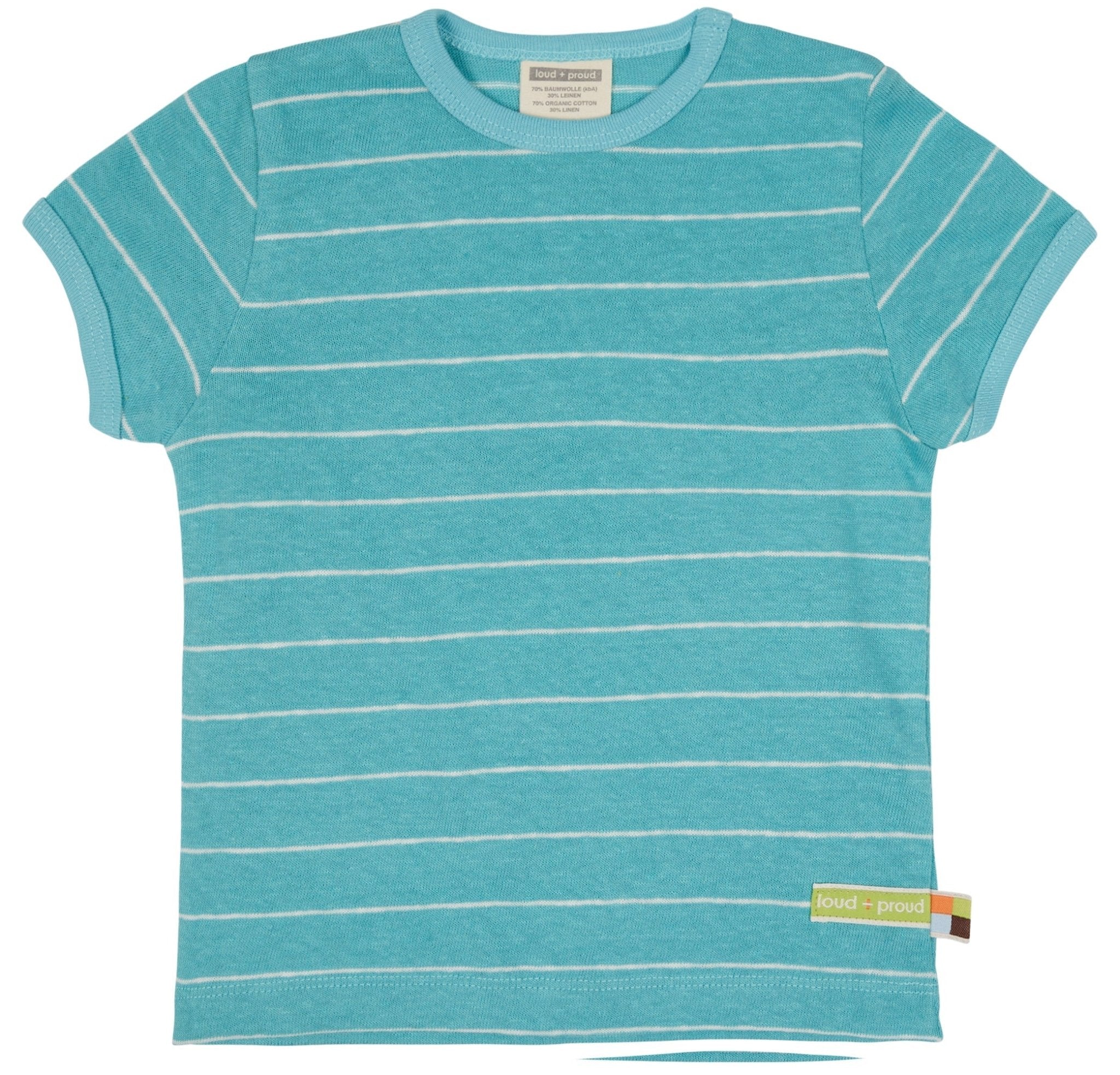 loud-proud-t-shirt-streifen-mit-leinen image 7