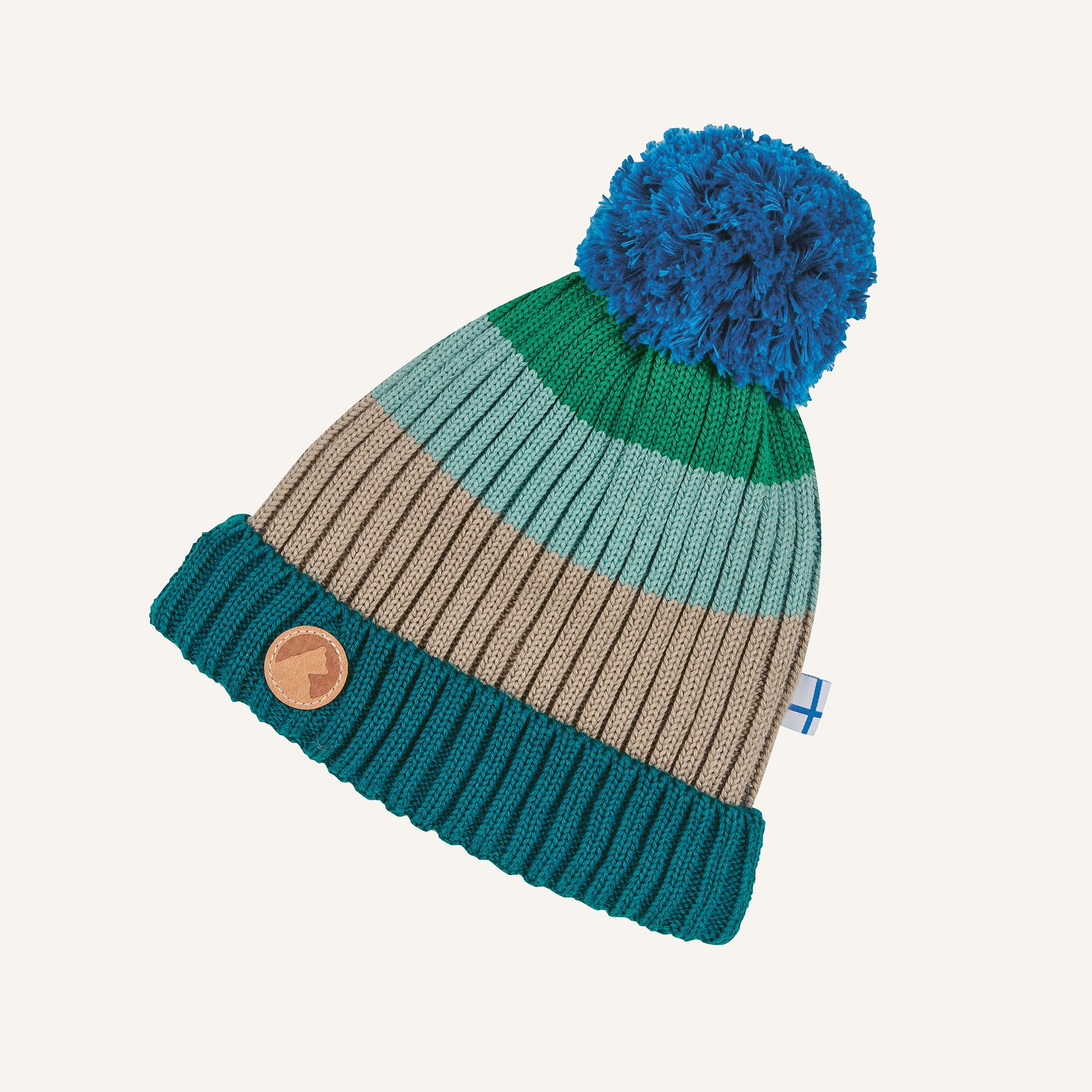 finkid-pompula-kinder-winterm-tze-pudelm-tze-grobstrick-mit-bommel image 3