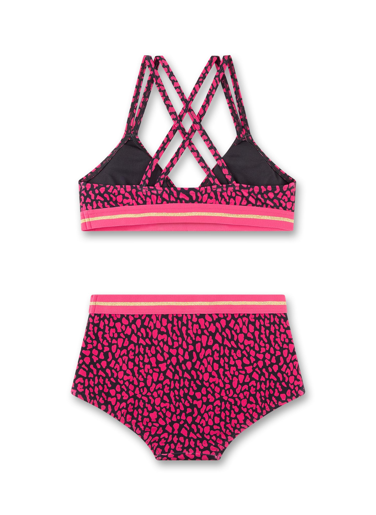 sanetta-m-dchen-bikini-rosa-leo-muster-aus-polyamid-mix image 2