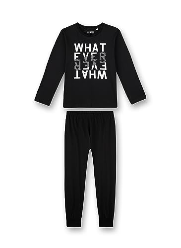 sanetta-jungen-schlafanzug-lang-schwarz-pyjamaset-baumwolle image 4