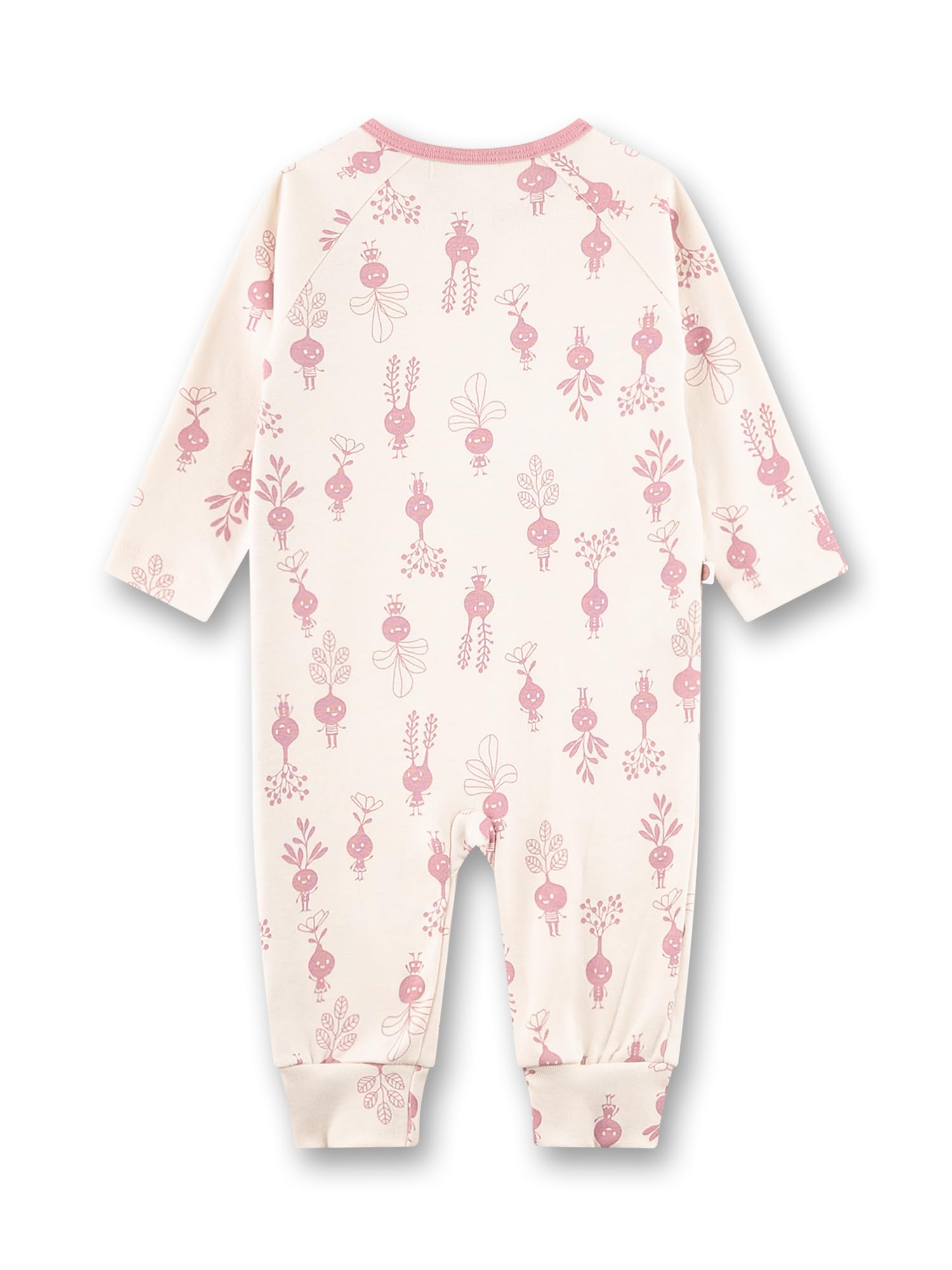 sanetta-baby-strampler-beige-r-ben-aus-bio-baumwolle-f-r-m-dchen image 2
