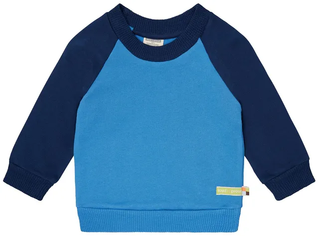 loud-proud-sweatshirt-mit-raglan-rmeln-in-kontrastfarbe image 1