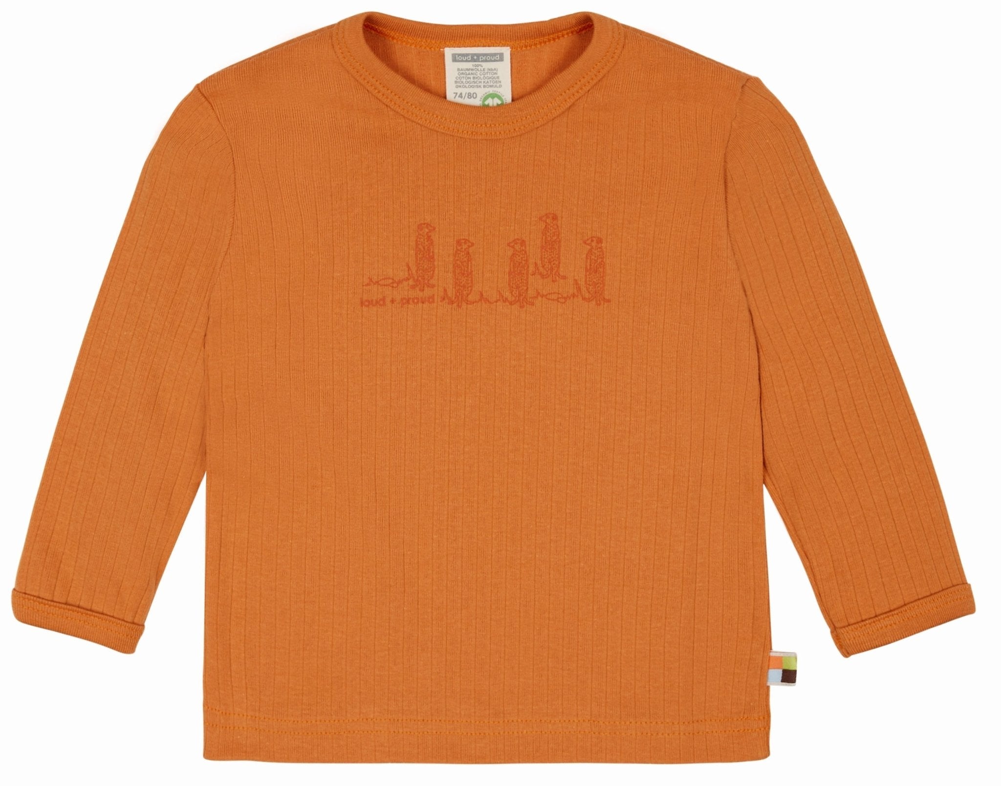 loud-proud-shirt-derby-rib-mit-druck-gestreiftes-tiermotiv-shirt image 3