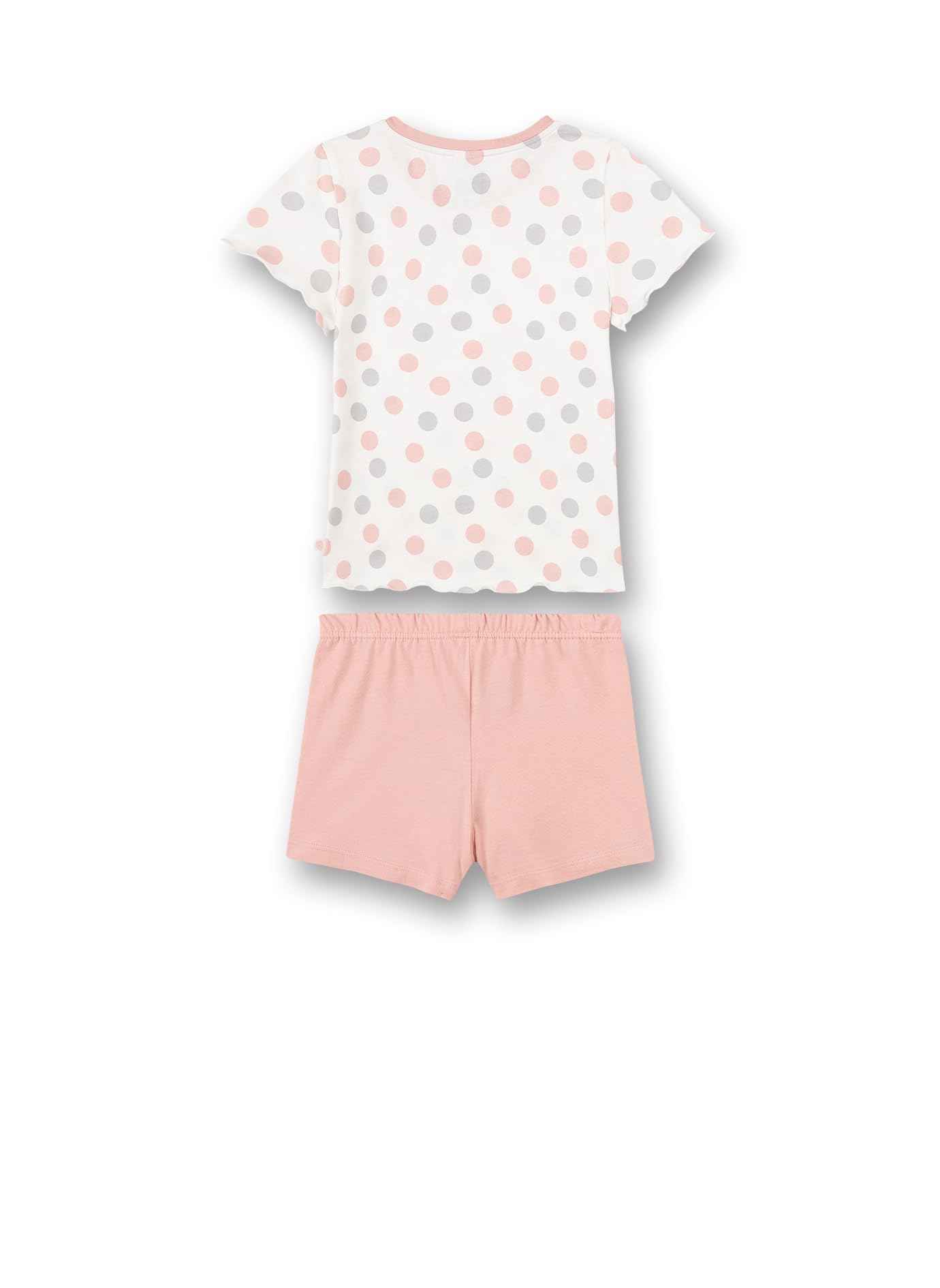 sanetta-m-dchen-schlafanzug-wei-dots-allover-baumwolle image 2