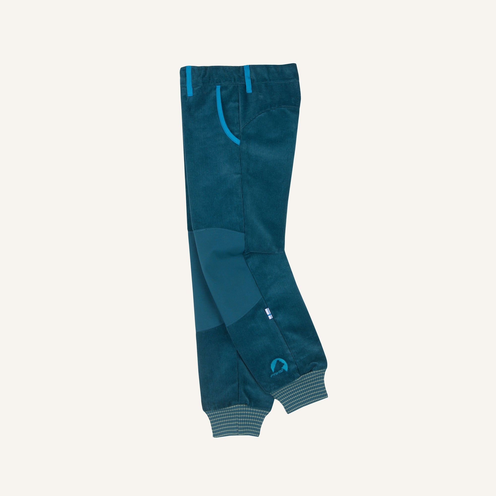 finkid-kisuli-kinder-outdoorhose-kord-mitwachsfunktion-knieverst-rkung image 6