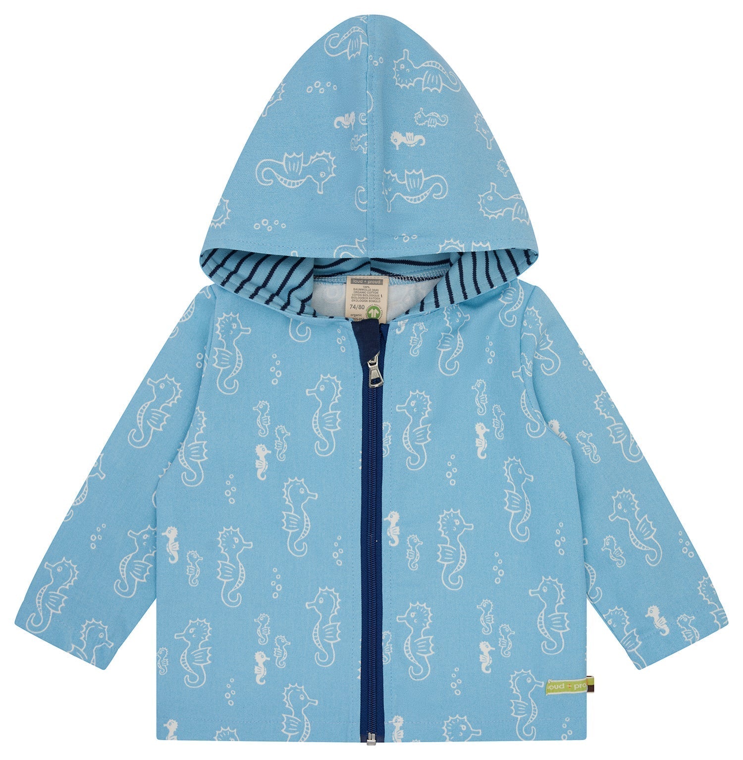 loud-proud-outdoorjacke-outdoor-baumwolljacke-mit-allover-druck-wasserabweisend image 1